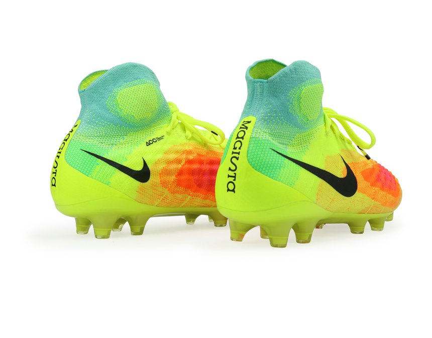 Nike Men's Magista Obra II FG Volt/Black/Total Orange – Azteca Soccer