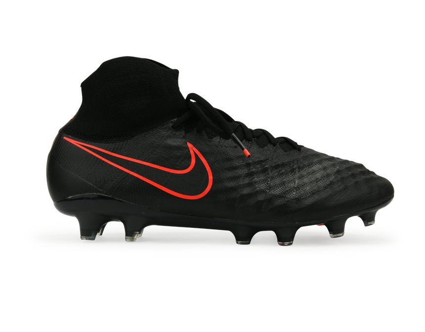 Nike Men's Magista Obra II FG Black/Total Crimson – Azteca Soccer