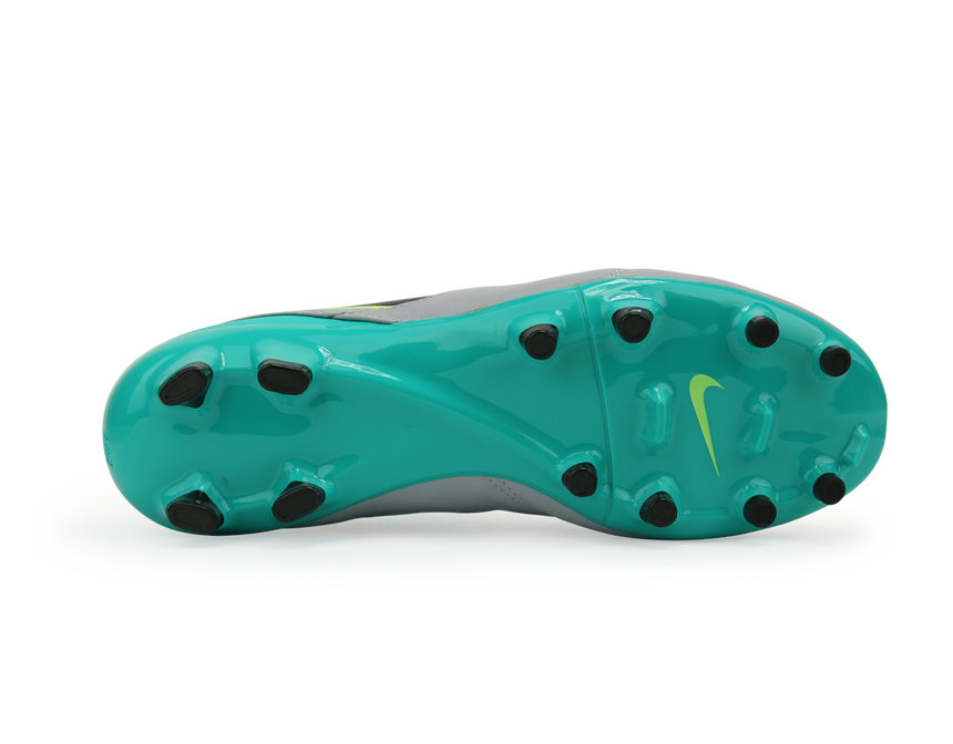 Nike Men's Tiempo Genio II FG Wolf Grey/Black/Clear Jade