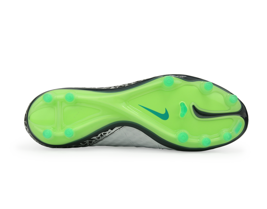 Nike Men's Hypervenom Phinish FG Pure Platinum/Black/Ghost Green