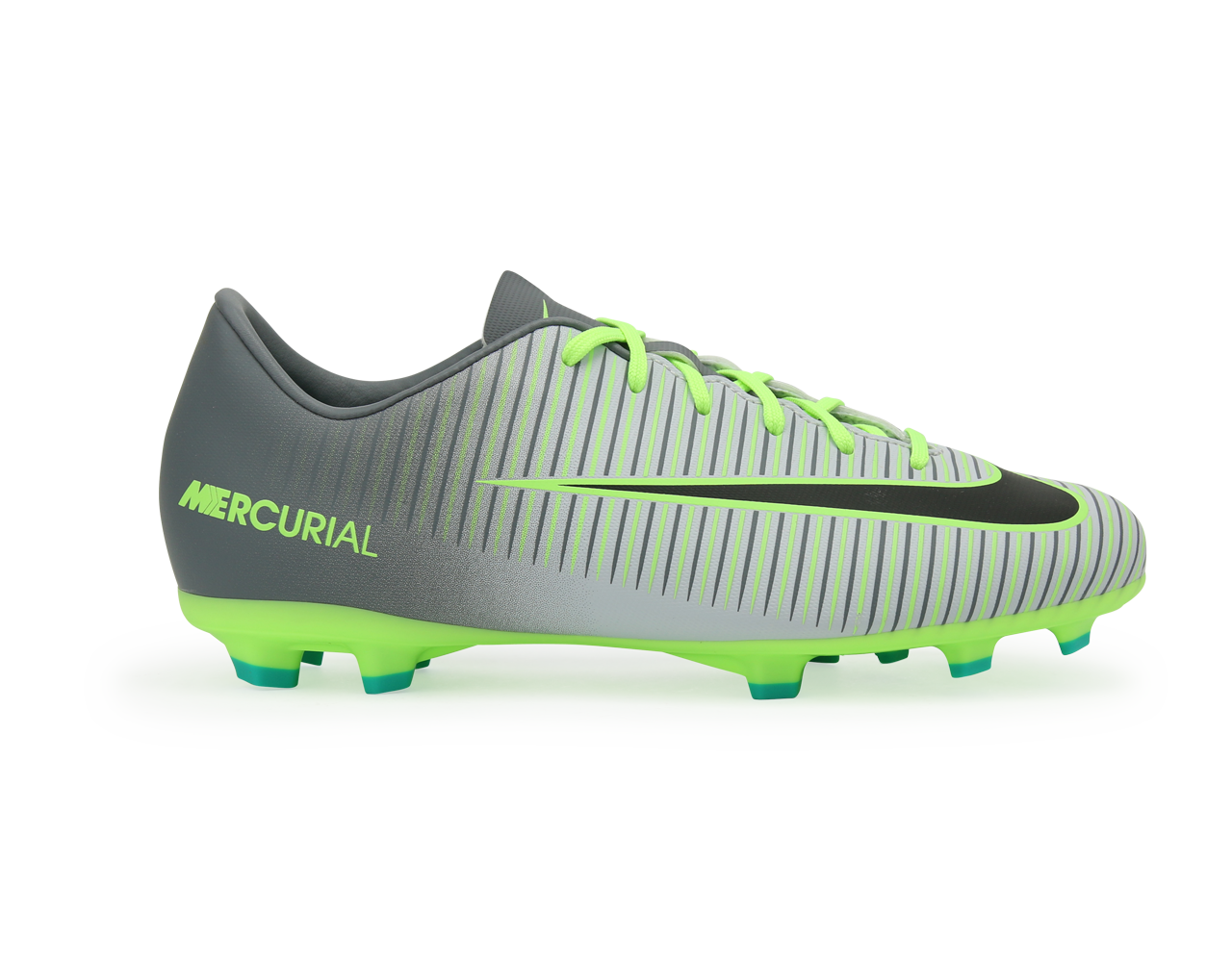 Nike Men's Mercurial Victory VI FG PurePlatinum/Black/Ghost Green