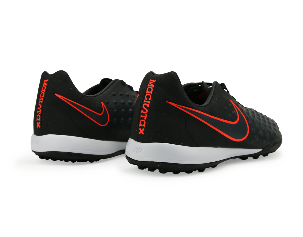 Nike Kids MagistaX Opus Turf Soccer Shoes Black/TotalCrimson