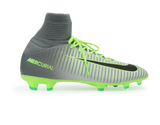 Nike Kids Mercurial Superfly V FG Pure Platinum/Black/Ghost Green