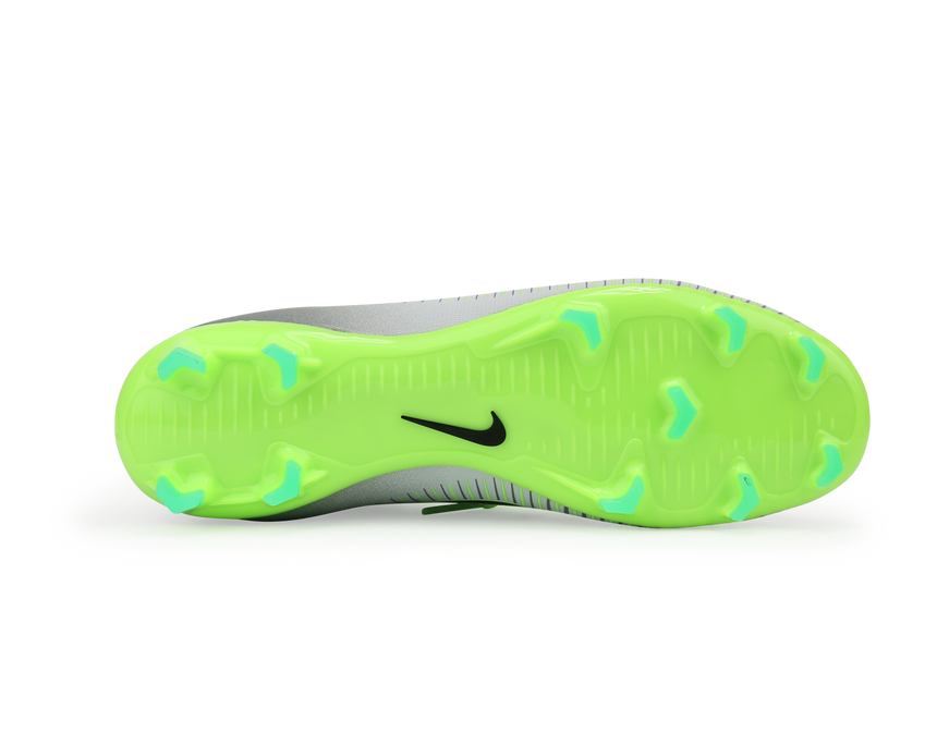 Nike Kids Mercurial Superfly V FG Pure Platinum/Black/Ghost Green