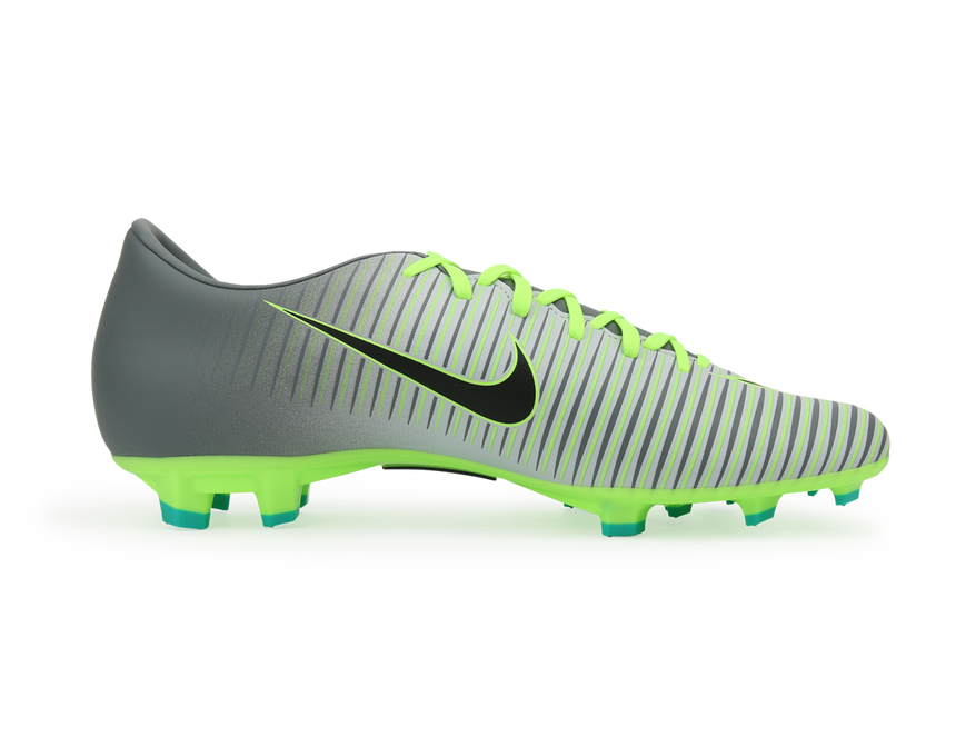 Nike Kids Mercurial Vapor XI FG Pure Platinum/Black/Ghost Green