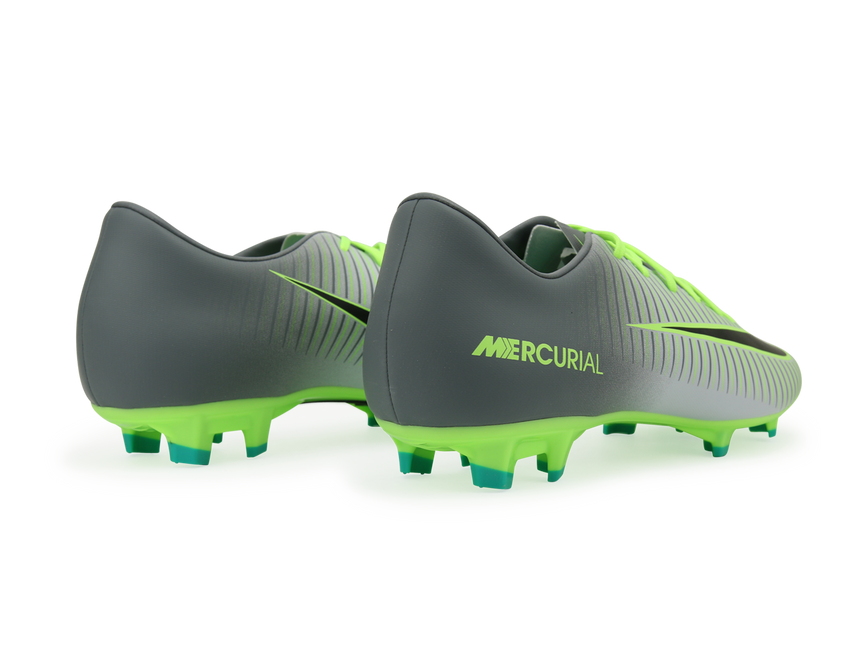 Nike Kids Mercurial Vapor XI FG Pure Platinum/Black/Ghost Green