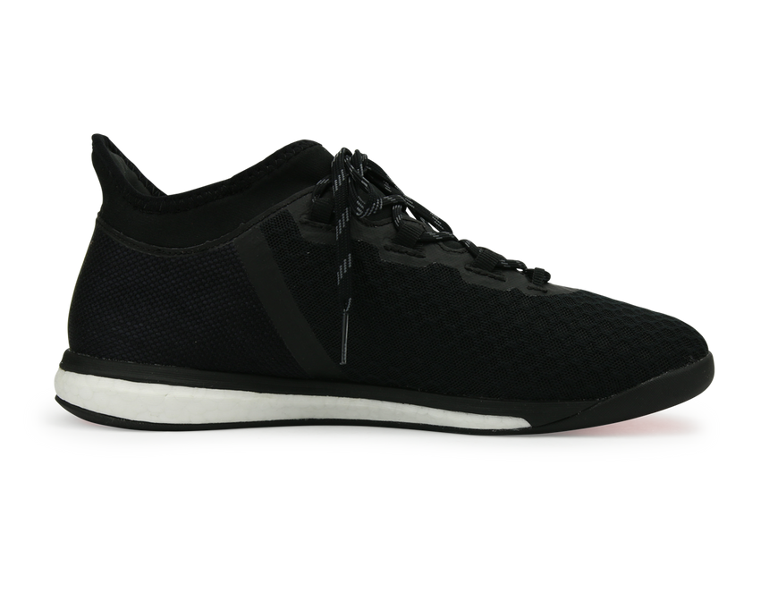 adidas Men's X 16.1 Street Indoor Soccer Shoes Core Black/Solar Red