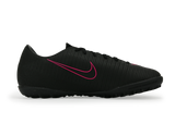 Nike Kids MercurialX Vapor XI Turf Soccer Shoes Black/Black/Pink Blast