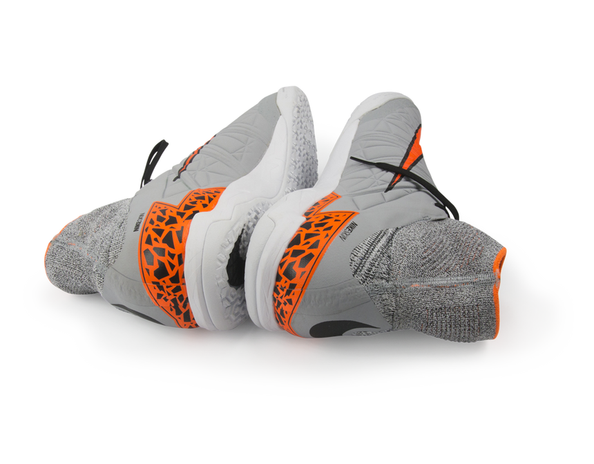 Nike Men's Hypervenom Proximo Indoor Soccer Shoes Wolf Grey/Total Orange/Black