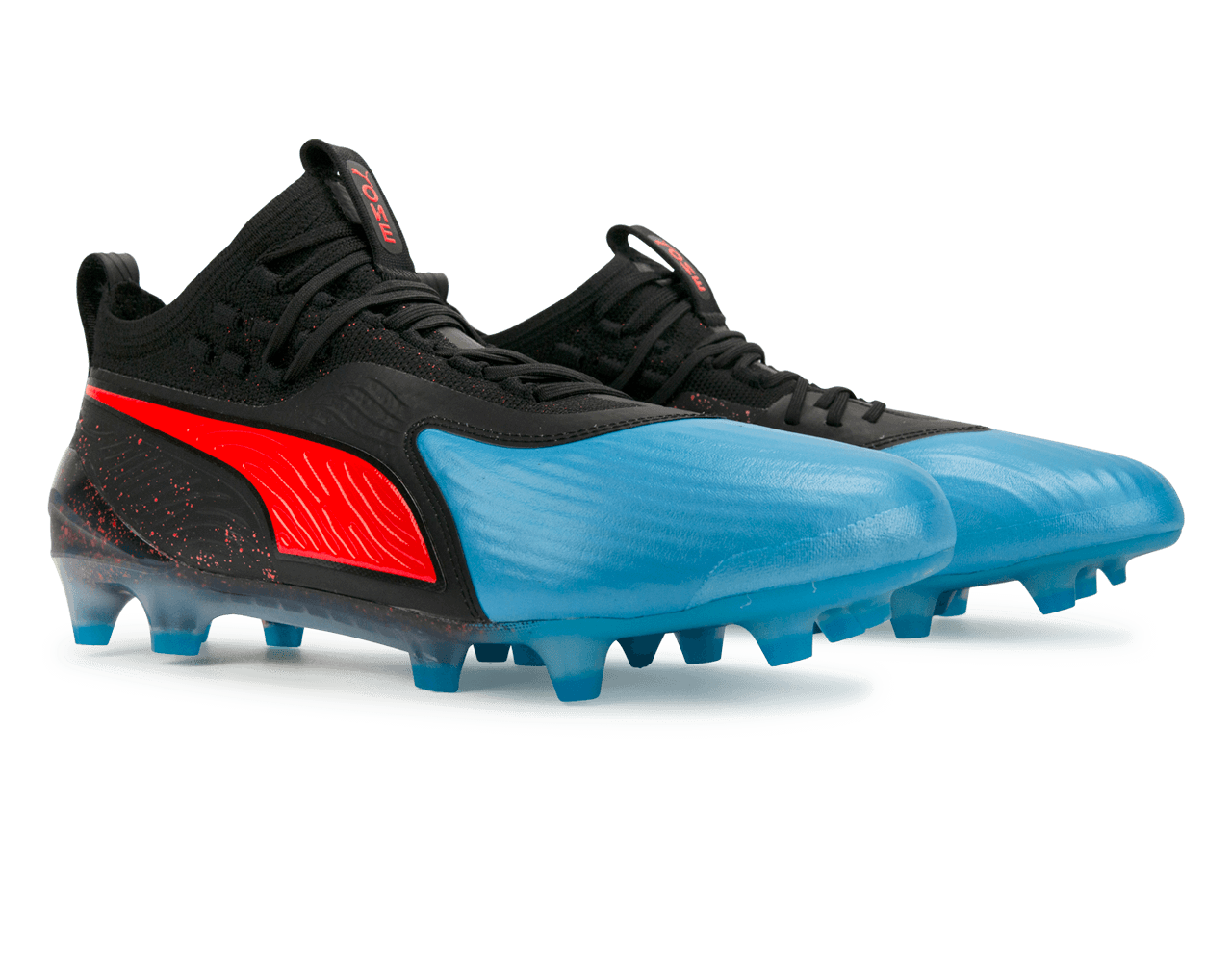 Puma future 19.1 shop red blast bleu azur