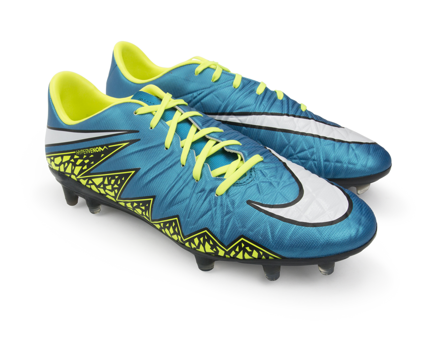 Nike Women's Hypervenom Phatal II FG Blue Lagoon/Volt/Black