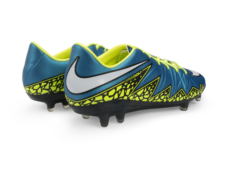 Nike Women's Hypervenom Phatal II FG Blue Lagoon/Volt/Black