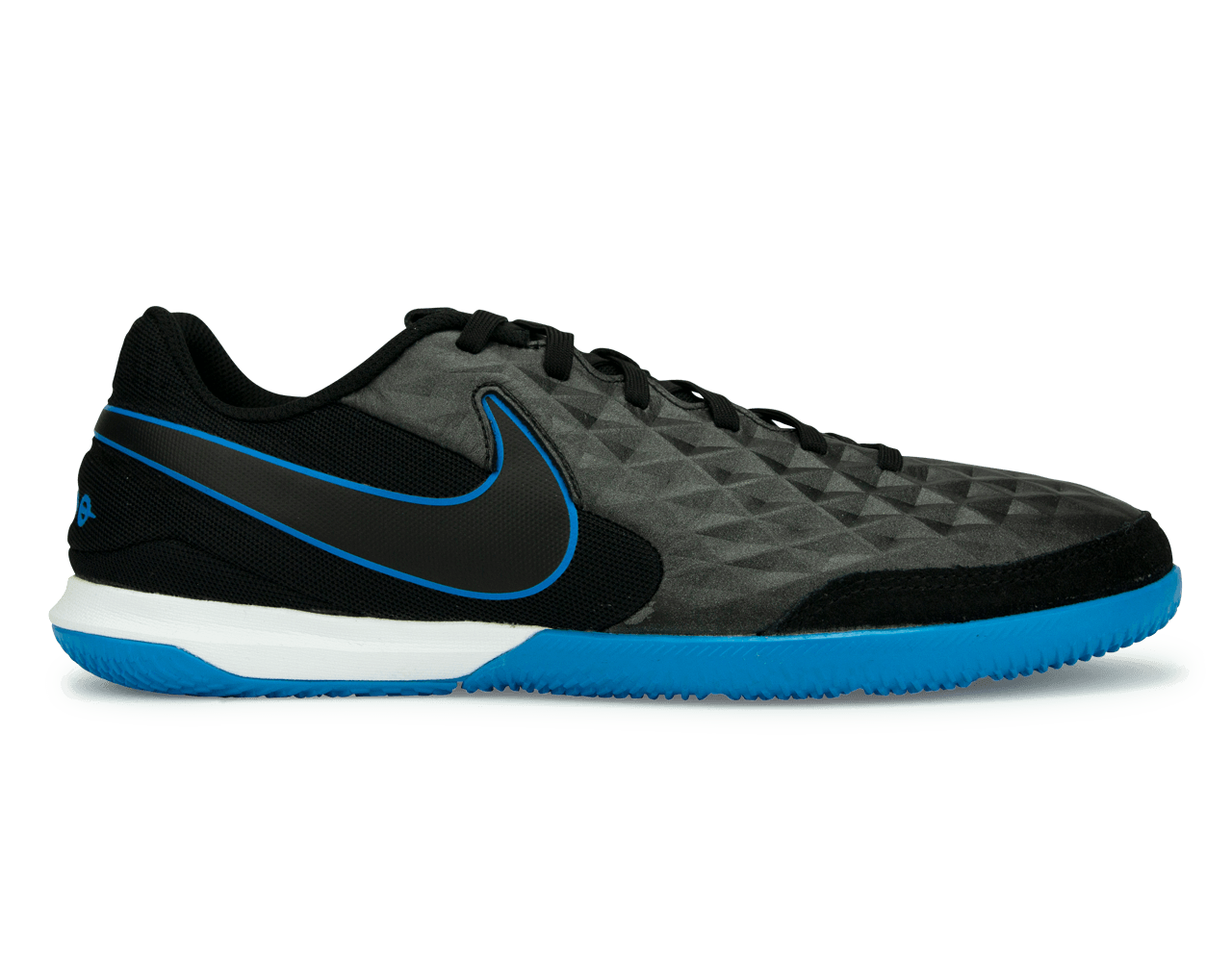Nike Men s Tiempo Legend 8 Academy Indoor Soccer Shoes Black Blue Hero Azteca Soccer