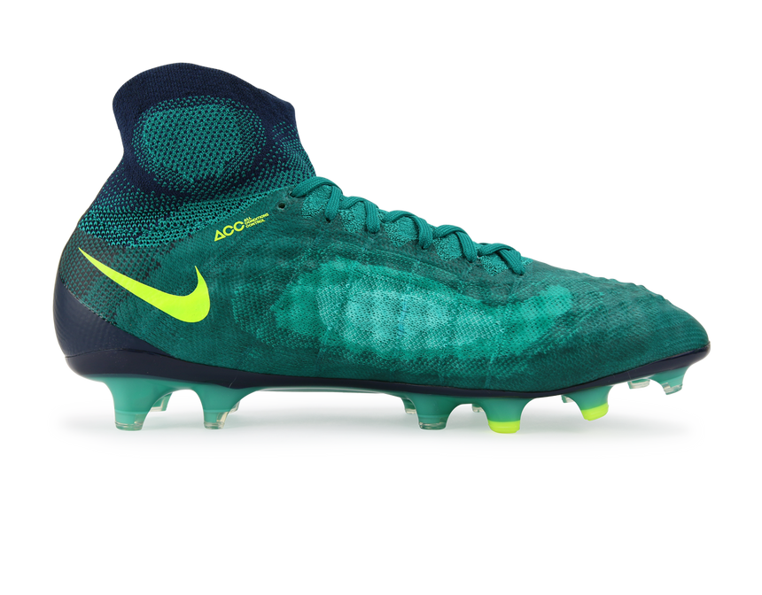 Nike Men's Magista Obra II FG Rio Teal/Volt/Obsidian/Clear Jade