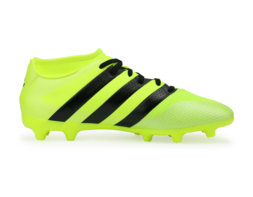 adidas Men's ACE 16.3 Primemesh FG/AG Solar Yellow/Core Black/Silver Metallic
