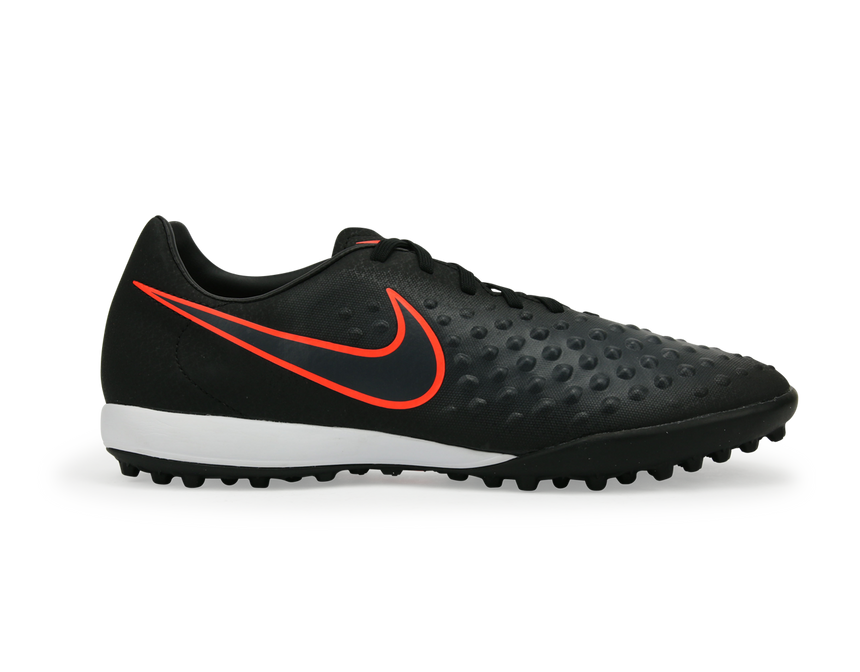 Nike Men's MagistaX Onda II Turf Soccer Shoes Black/Total Crimson