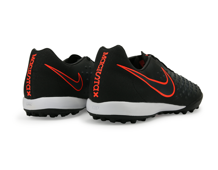 Nike Men's MagistaX Onda II Turf Soccer Shoes Black/Total Crimson