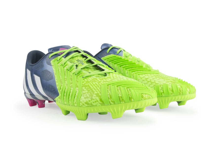 adidas Men's Predator Instinct FG Rich Blue/Running White/Neon Green