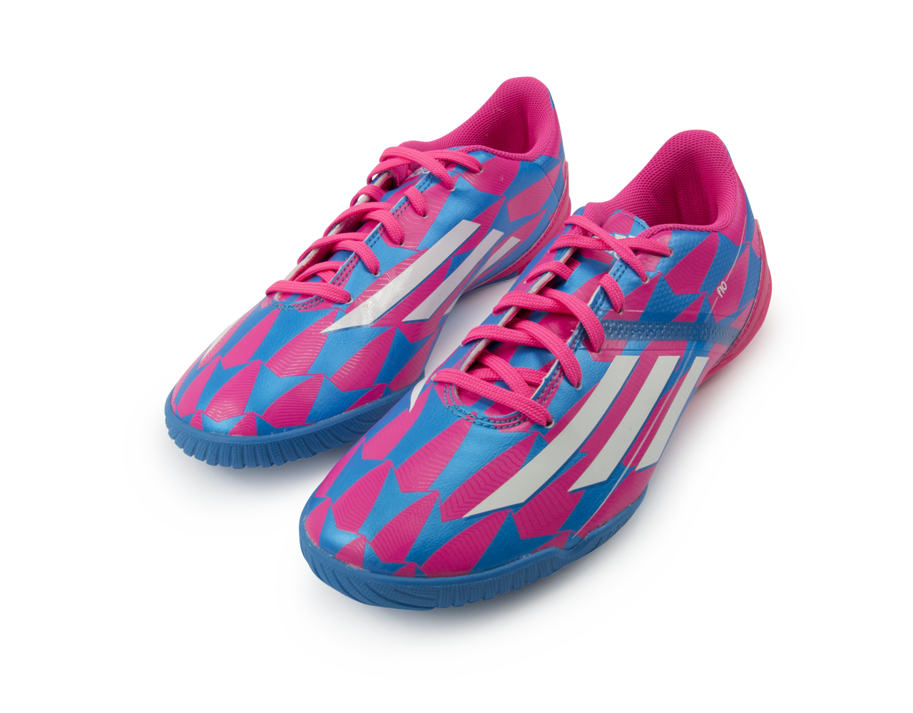 Adidas Men s F10 Messi Indoor Soccer Shoes Solar Pink White