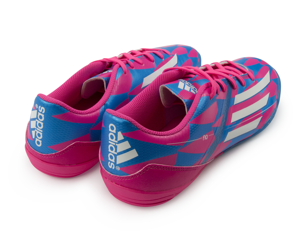 Adidas Men s F10 Messi Indoor Soccer Shoes Solar Pink White