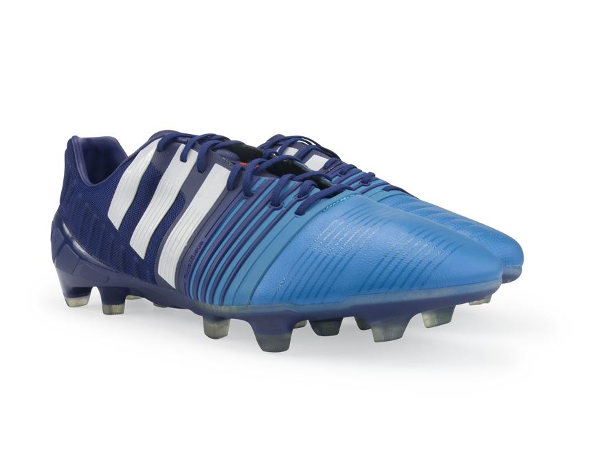 adidas Men's Nitrocharge 1.0 FG Blue – Azteca Soccer