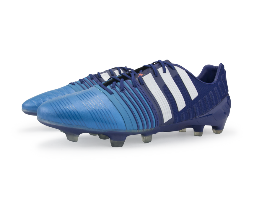 adidas Men's Nitrocharge 1.0 FG Blue – Azteca Soccer