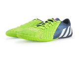 adidas Men's Predator Absolado Instinct Indoor Soccer Shoes Rich Blue/Running White/Neon Green