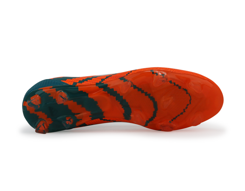 adidas Men's Messi 10.2 FG Power Teal/White/Solar Orange