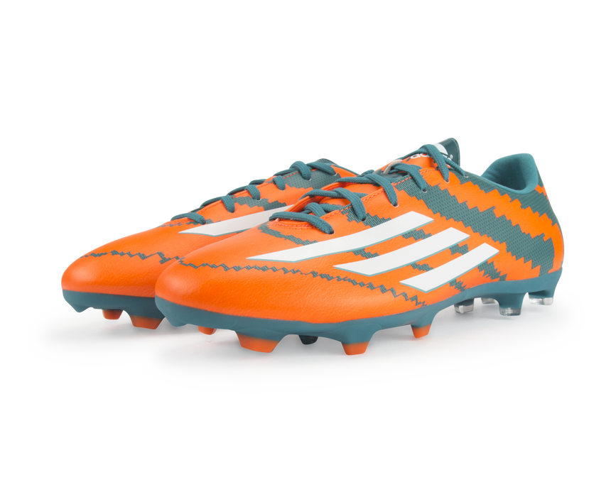 adidas Men's Messi 10.3 FG Power Teal/White/Solar Orange
