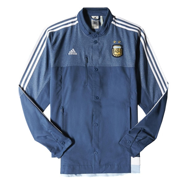 promoción Ascensor Risa adidas Men's Argentina Anthem Jacket Night Marine/White – Azteca Soccer