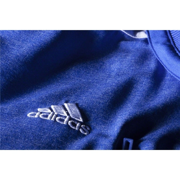 adidas Men's Real Madrid Anthem Jacket Bold Blue