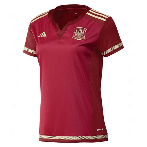 adidas Spain Women's Home Stadium 2015/16 Jersey