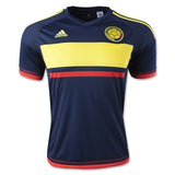 adidas Men's Colombia 15/16 Away Jersey Collegiate Navy/Bright Yellow/Bright Red