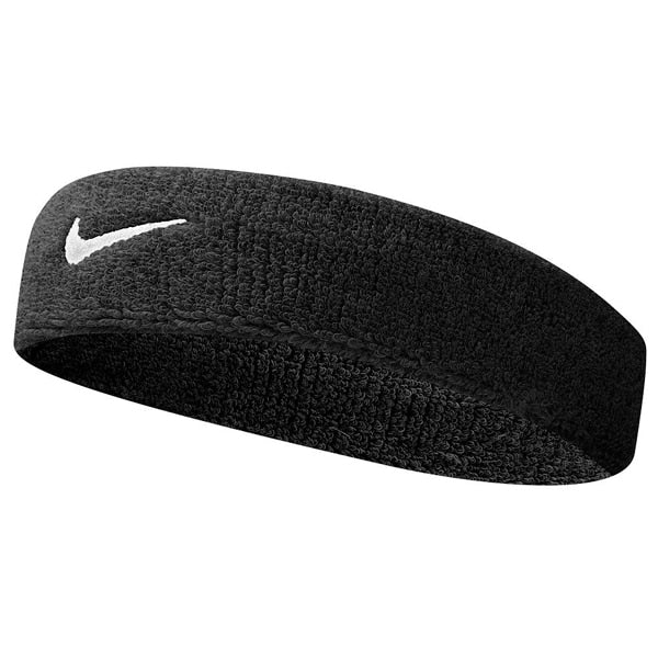 Nike Swoosh Headband One Size Fits Most Black