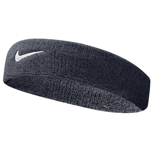 Nike Swoosh Headband One Size Fits Most Navy