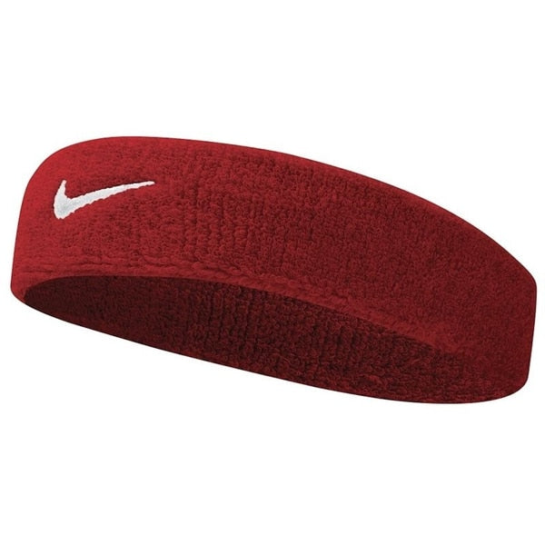 Nike Swoosh Headband One Size Fits Most Maroon