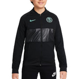 Nike Kids Club America Full-Zip Jacket 2022 Black/Healing Jade Front