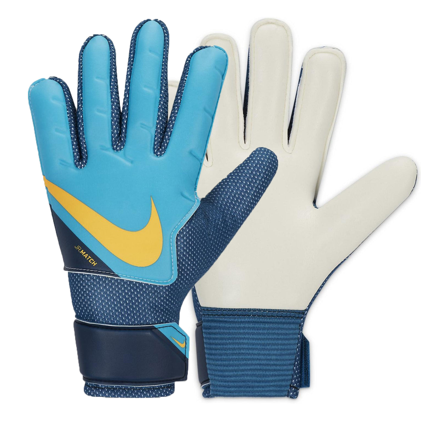 Nike Kids Match Goalkeeper Gloves Blue/White/Orange
