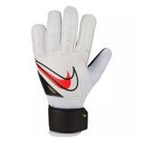 Nike Kids Goalkeeper Match Gloves White/Black/Red Left