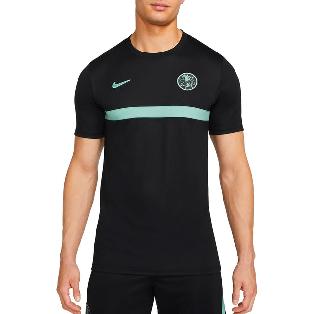 Nike Mens Club America Academy Training Jersey 2022 Black/Teal Front