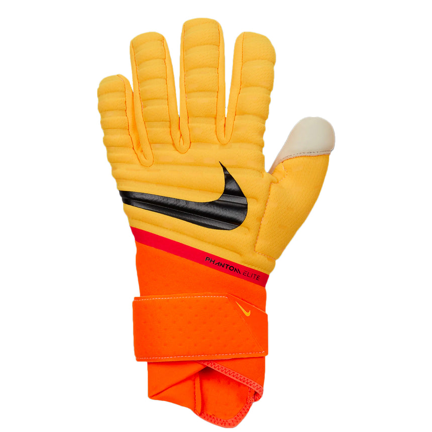 Nike Mens Phantom Elite Goalkeeper Gloves Orange/White/Black Left