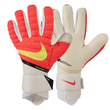 Nike Mens Phantom Elite Goalkeeper Gloves Red/White/Yellow Front