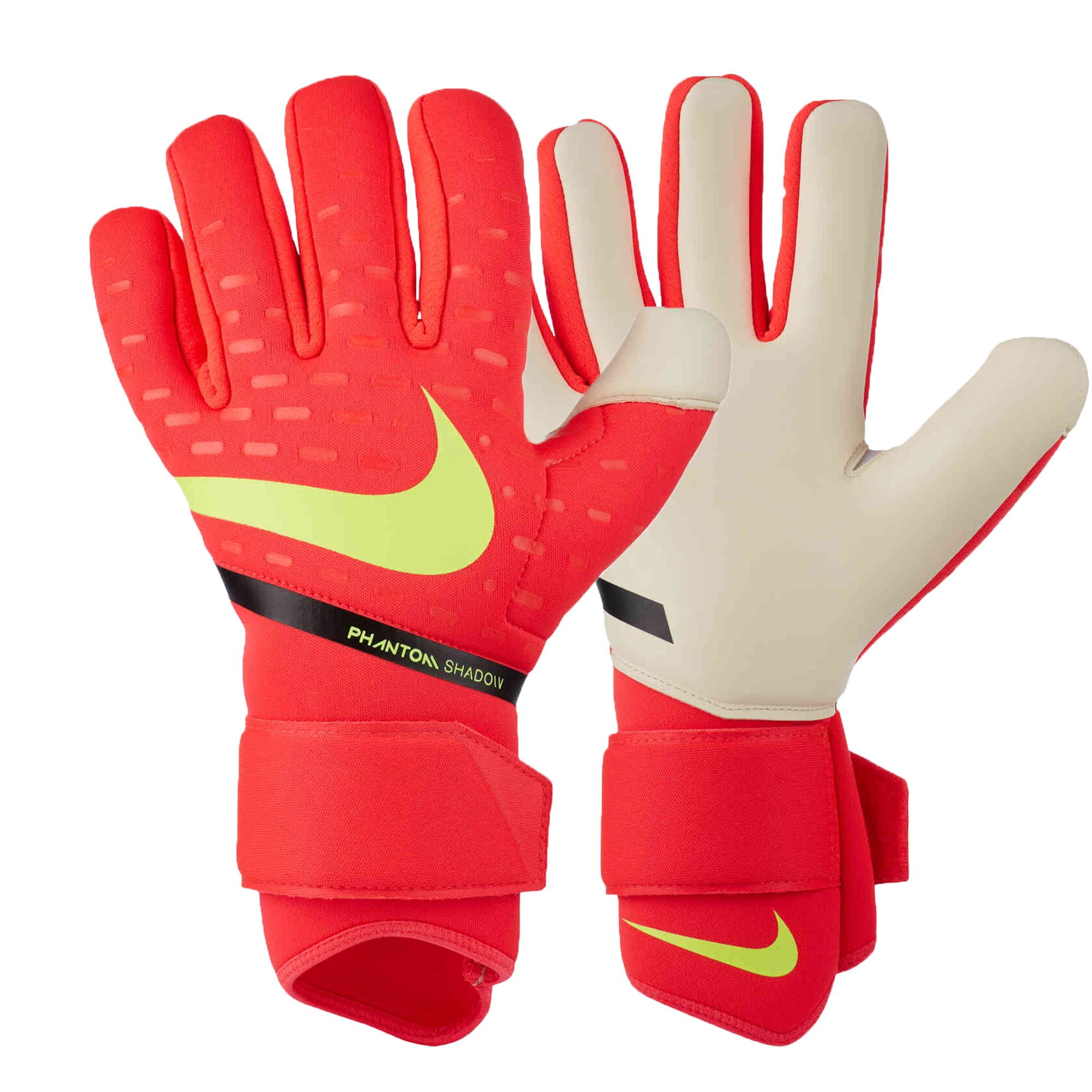 conversie Achteruit Academie Nike Men's Phantom Shadow Goalkeeper Gloves Red/White/Volt – Azteca Soccer
