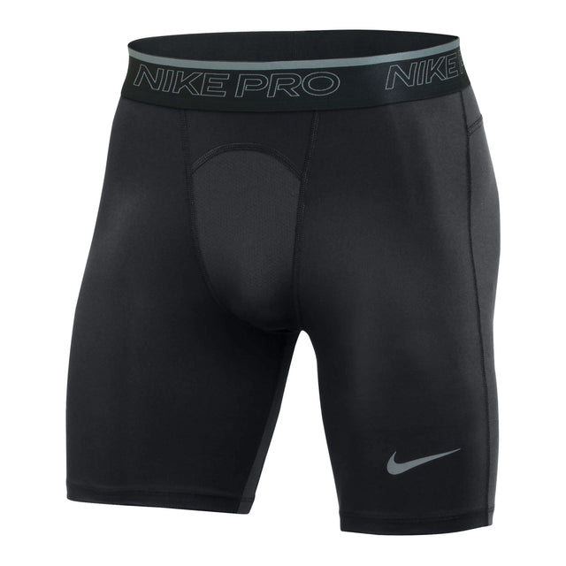 Nike Mens Pro Tight Compression Shorts Black/Cool Grey Front