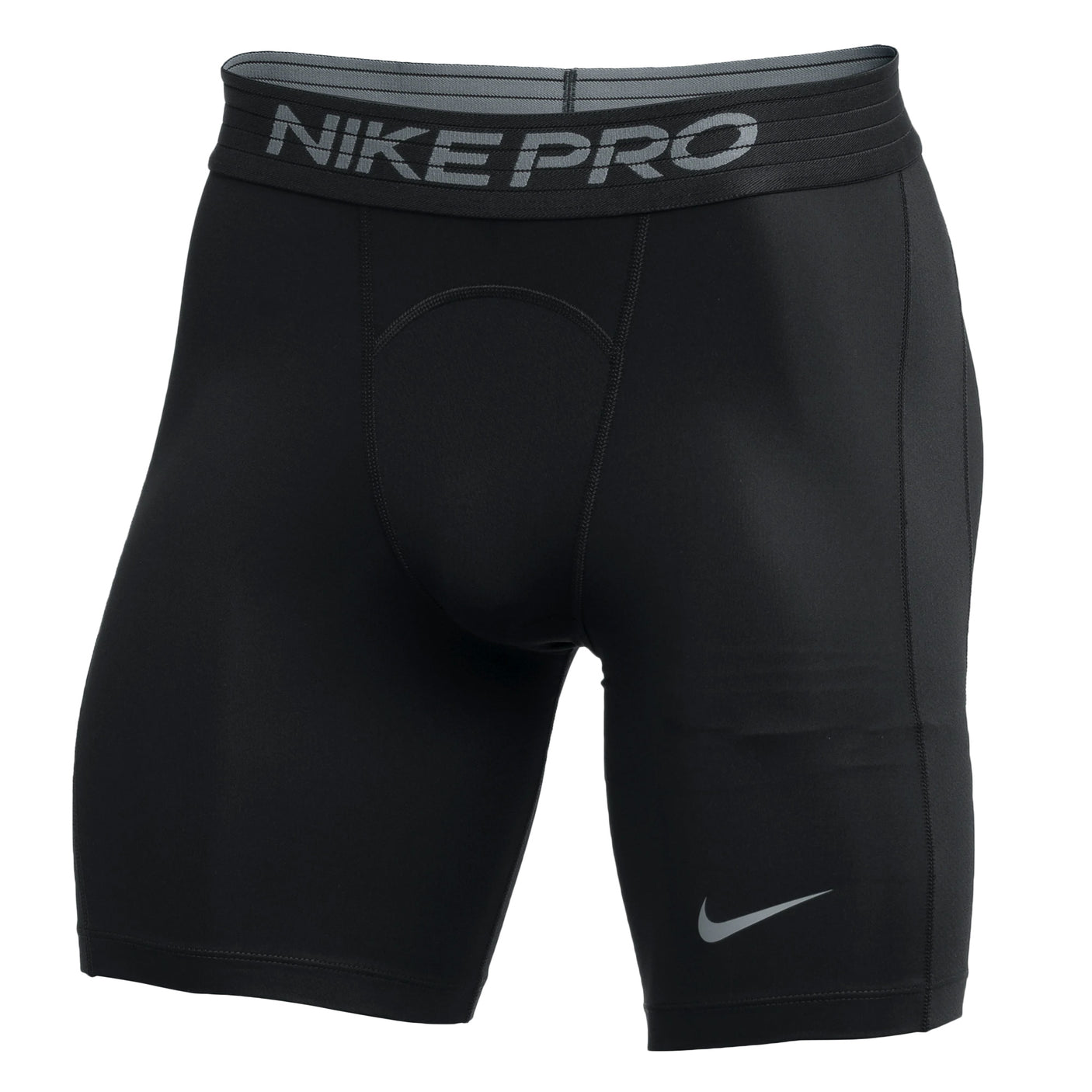 Nike Mens Pro Tight Shorts Black/Grey Front