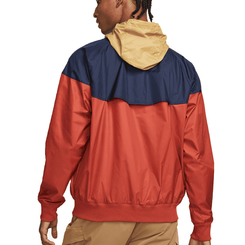 Nike Mens Pumas UNAM Windrunner Jacket 2022 Red/Navy/Gold Back