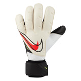 Nike Mens Vapor Grip 3 Goalkeeper Gloves White/Black/Red Left