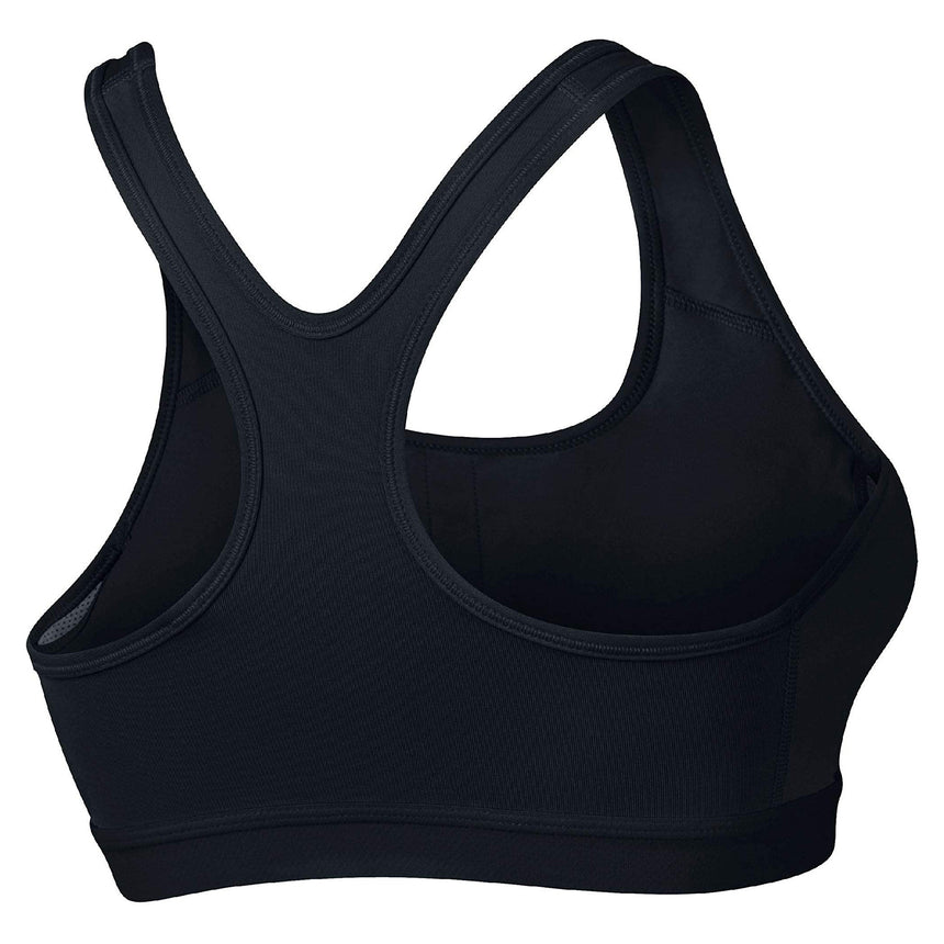 Nike Womens Pro Classic Padded Sports Bra Black/White Back