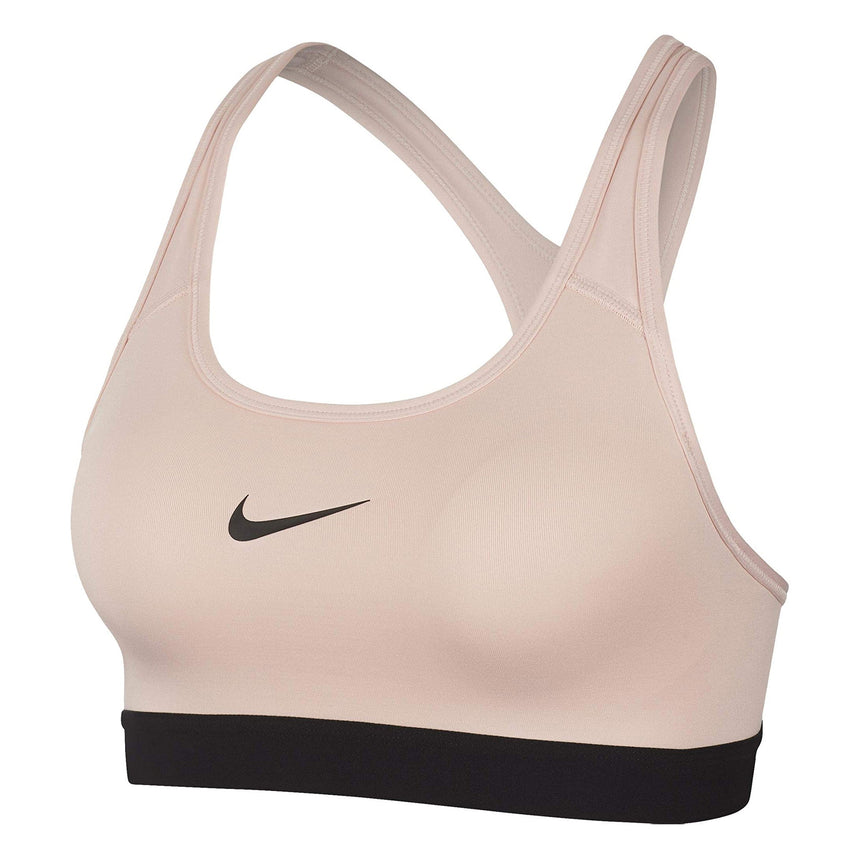 Nike Womens Pro Classic Padded Sports Bra Echo Pink/Black Front