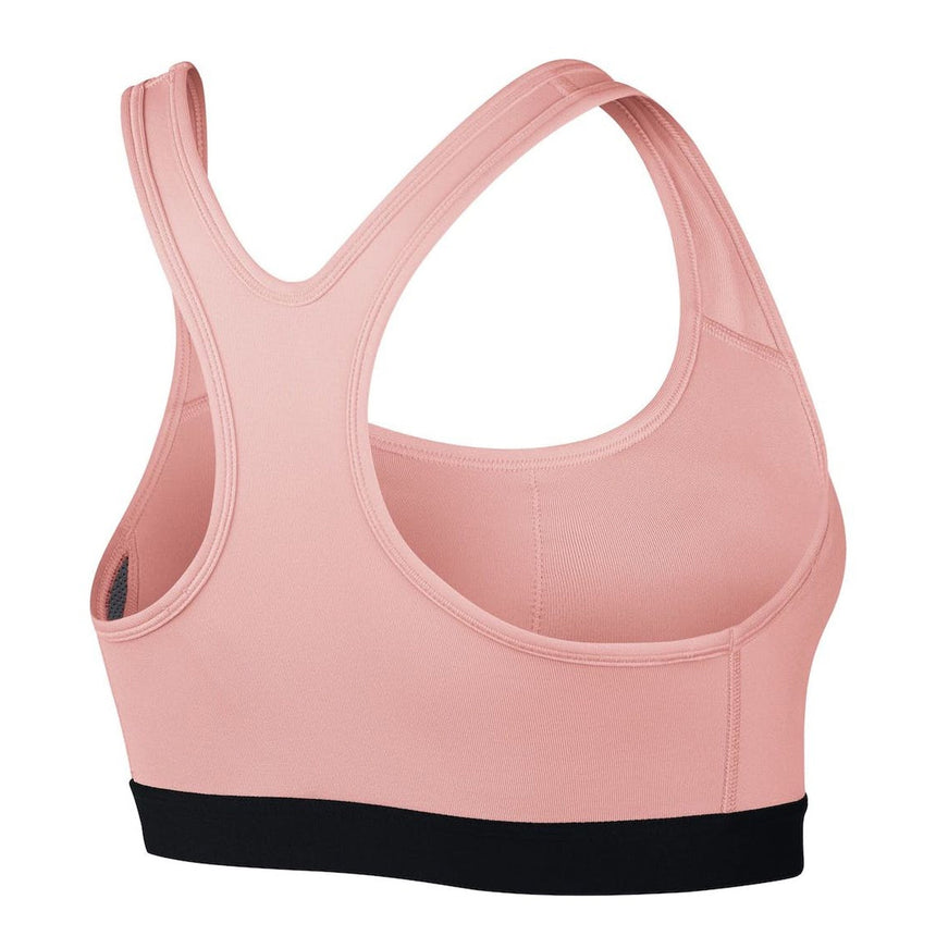 Nike Womens Pro Classic Padded Sports Bra Storm Pink/Black Back  